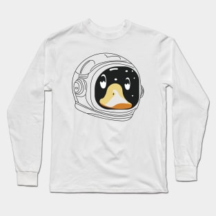 duck astronaut Long Sleeve T-Shirt